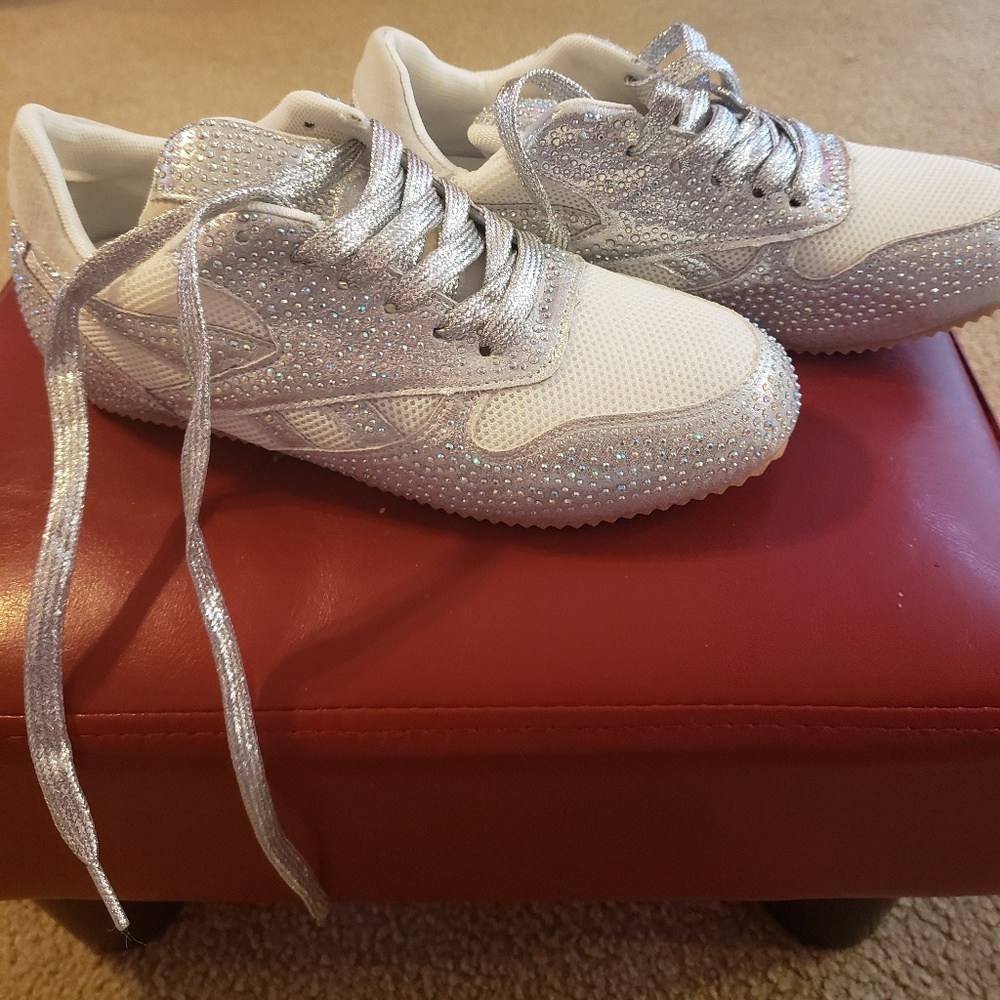 Sparkley sneakers as seen on fb